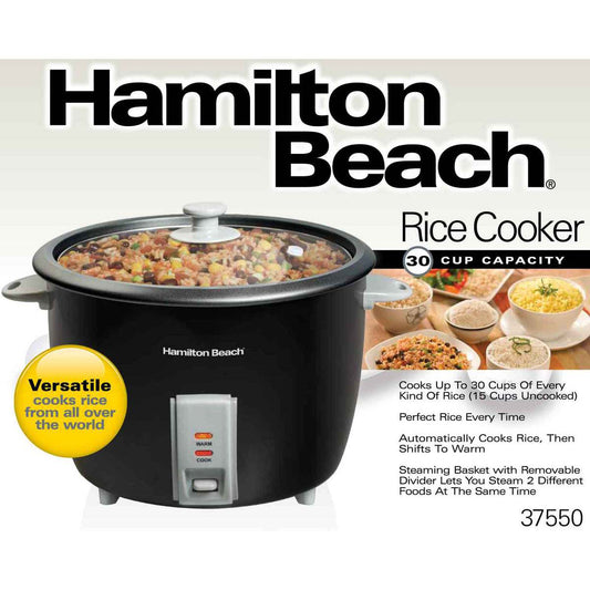 Hamilton Beach rice cooker 30cup