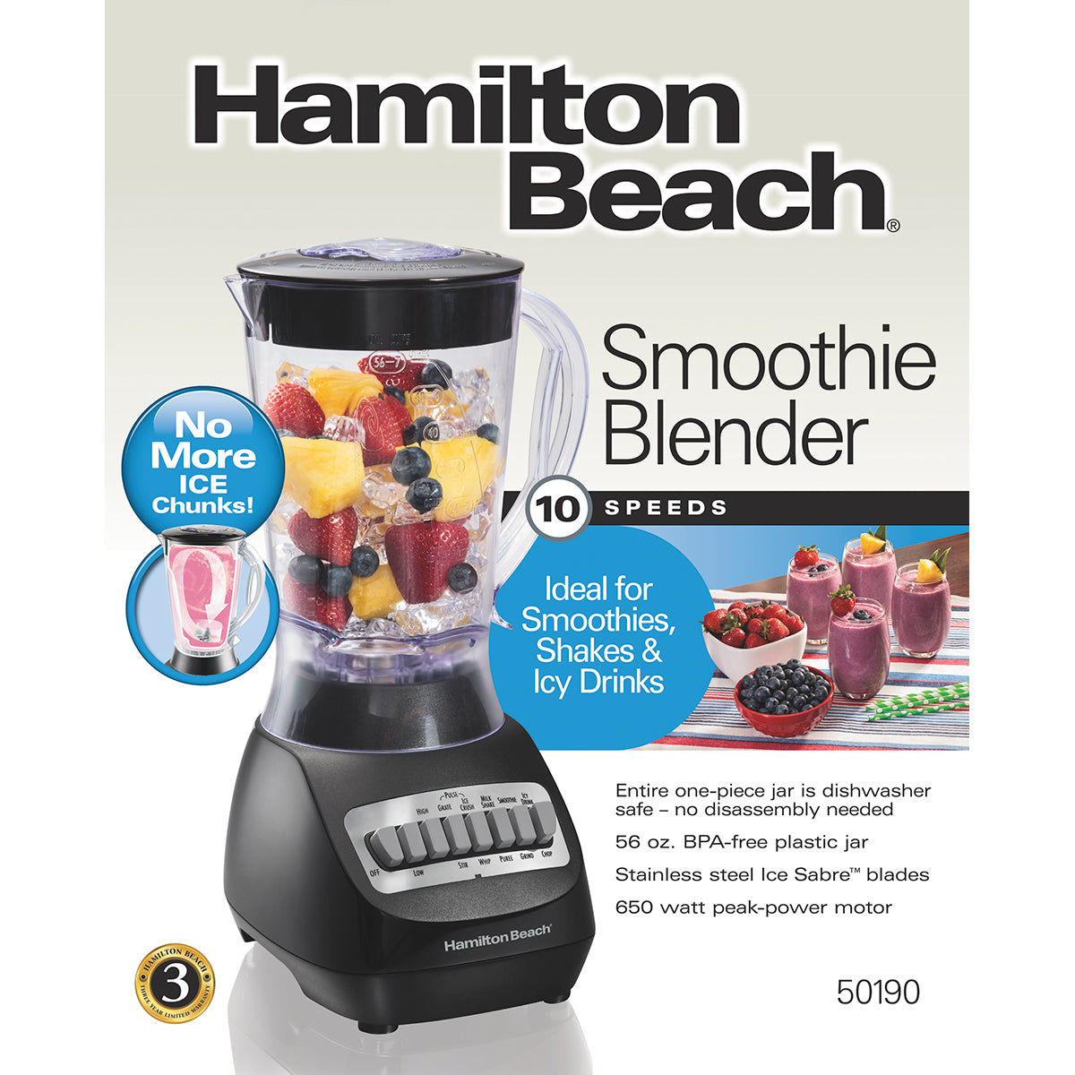 Hamilton Beach Smoothie Blender