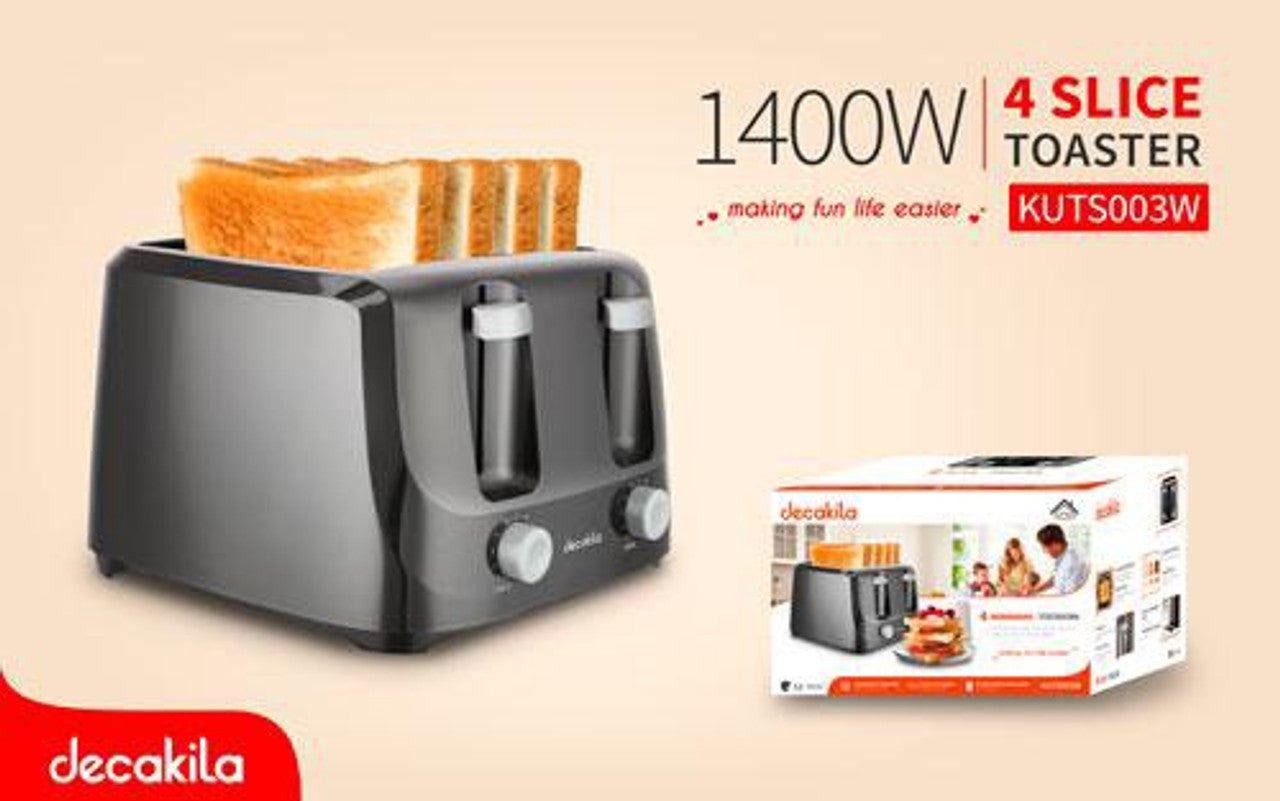 Decakila 4 Slice Toaster