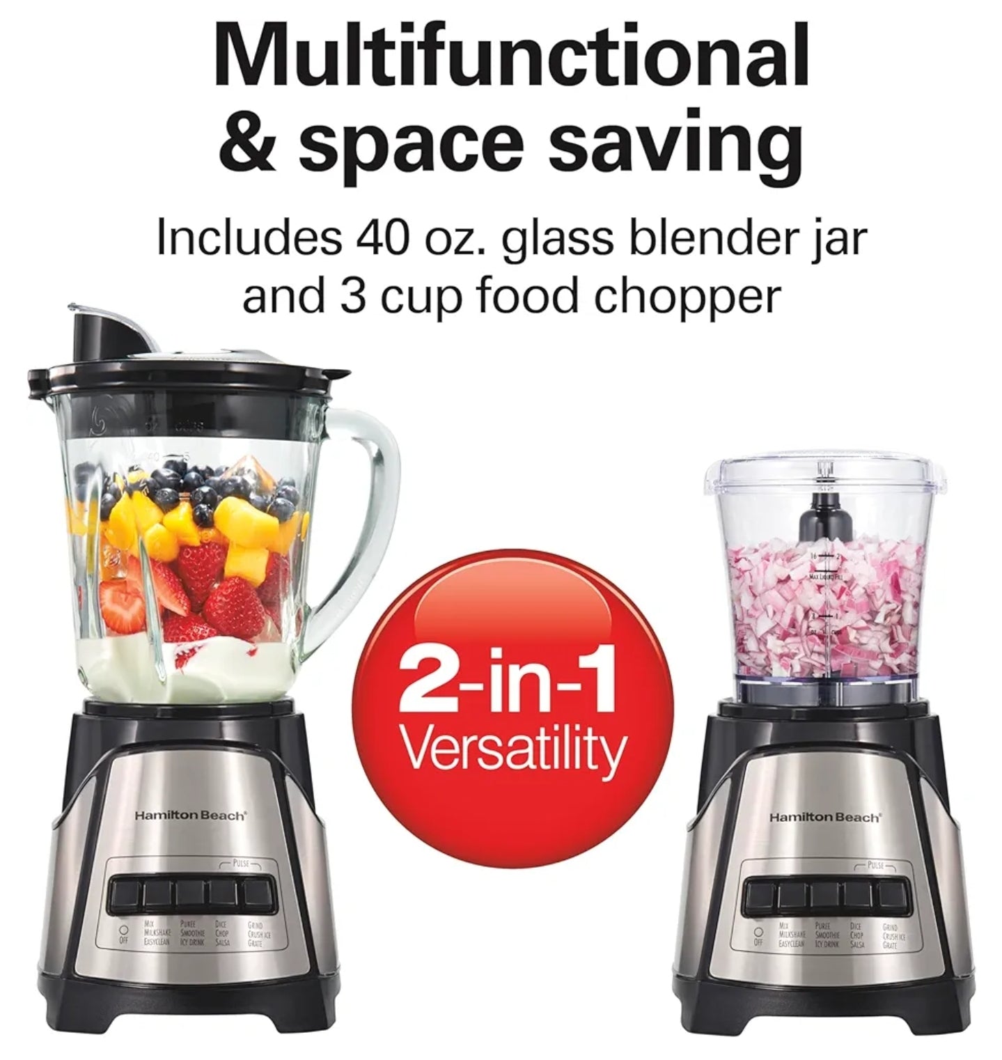 Hamilton Beach 2in1 Blender