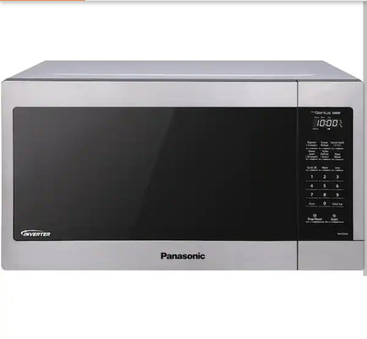 1.6 cu. ft. Countertop Microwave in Stainless Steel with Inverter Technology