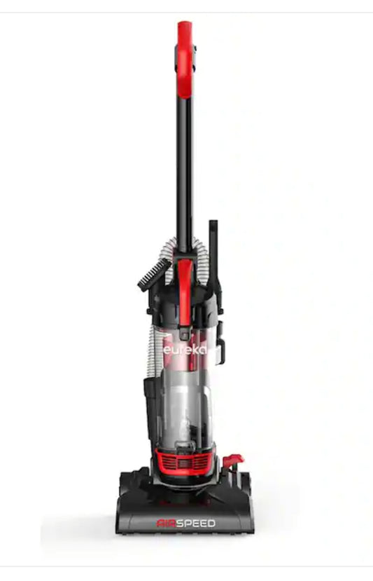 Eureka
Air Speed Bagless Corded Washable Filter Multi-Surface Upright Vacuum in Red