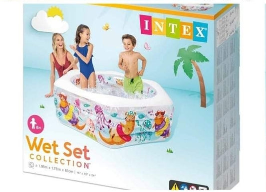 Intex kids wet set pool